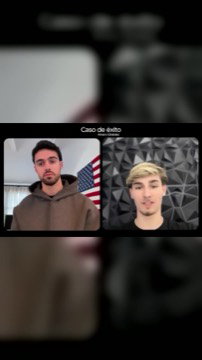 Álvaro Giraldez, 19, alumno de ClientesOnline.io